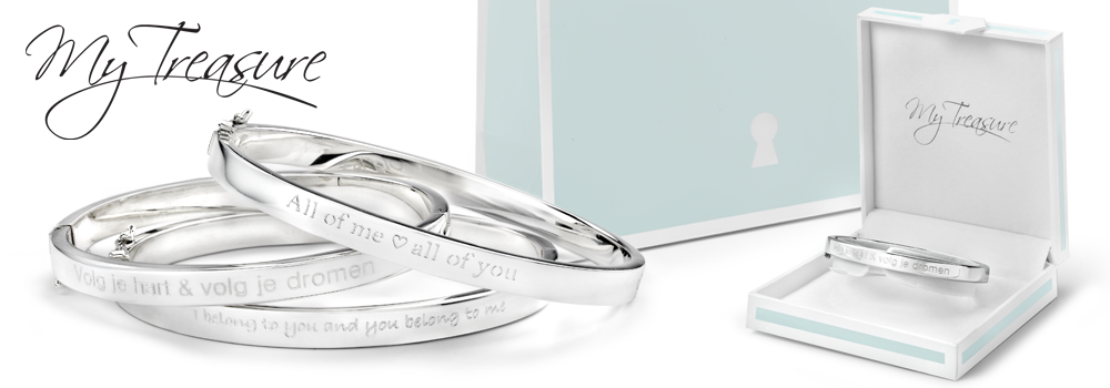 My Treasure zilveren slavenarmbanden