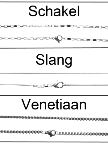 Zilveren kettingen