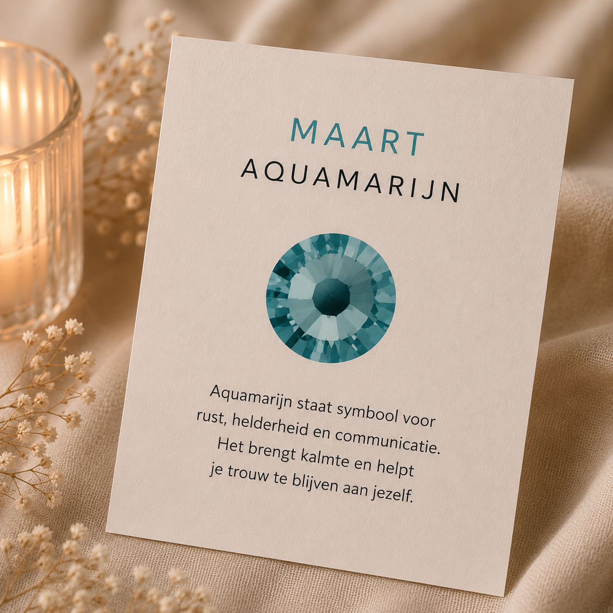 Geboortesteen maart