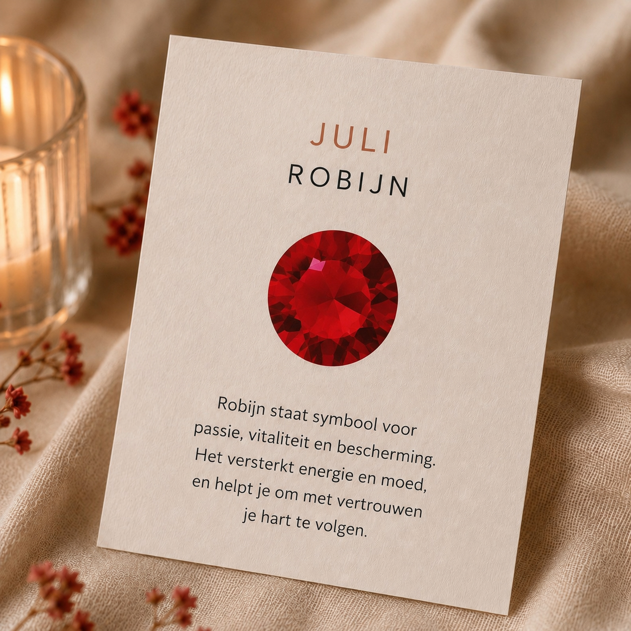 Geboortesteen juli