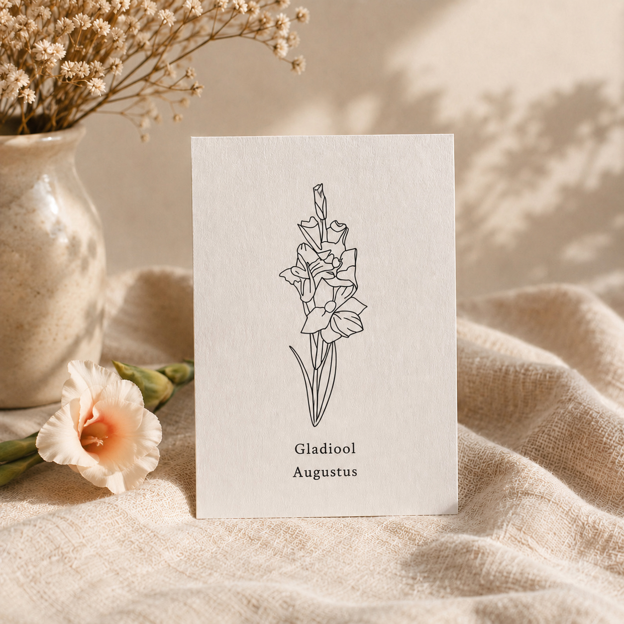 Geboortebloem augustus - Gladiool