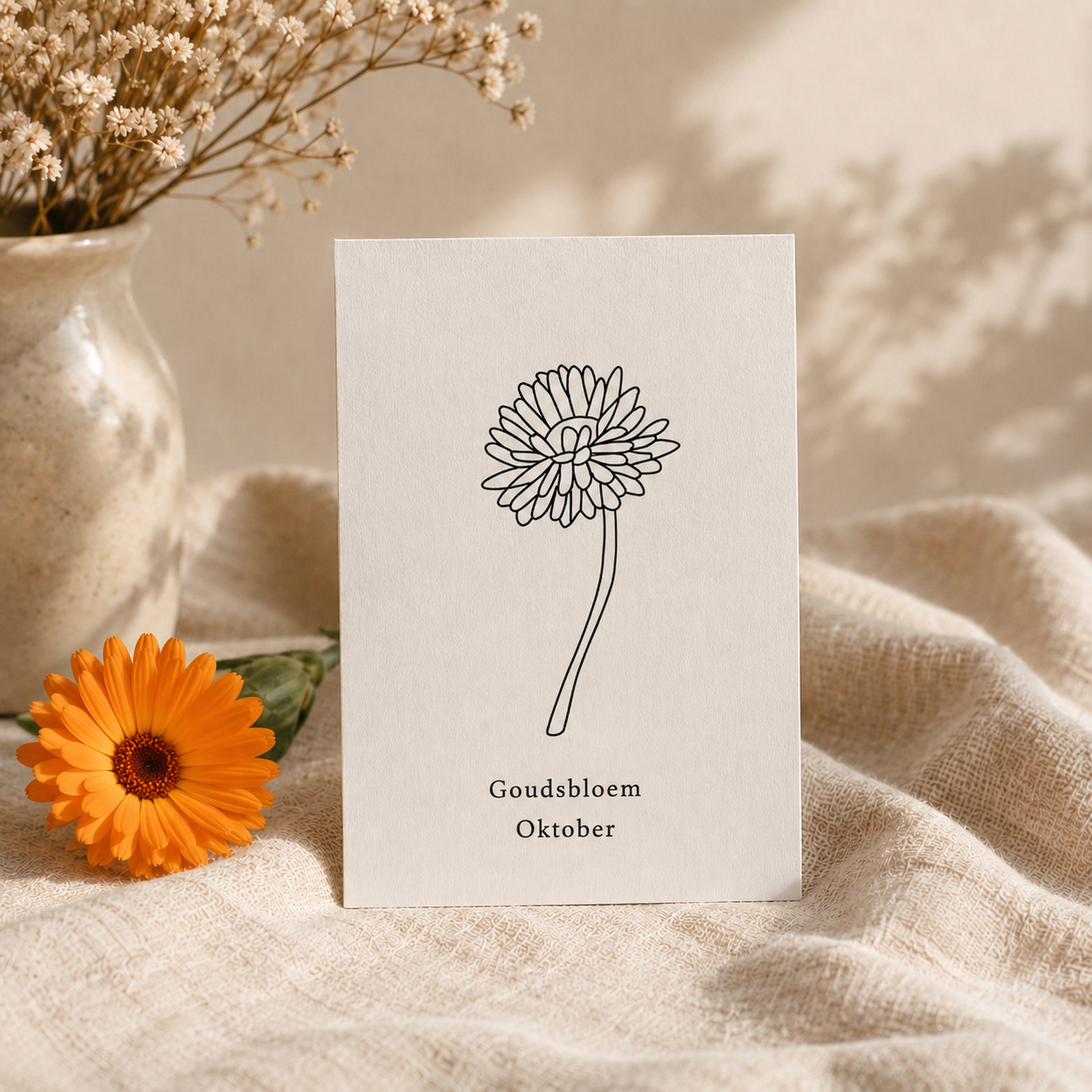 Geboortebloem oktober - Goudsbloem