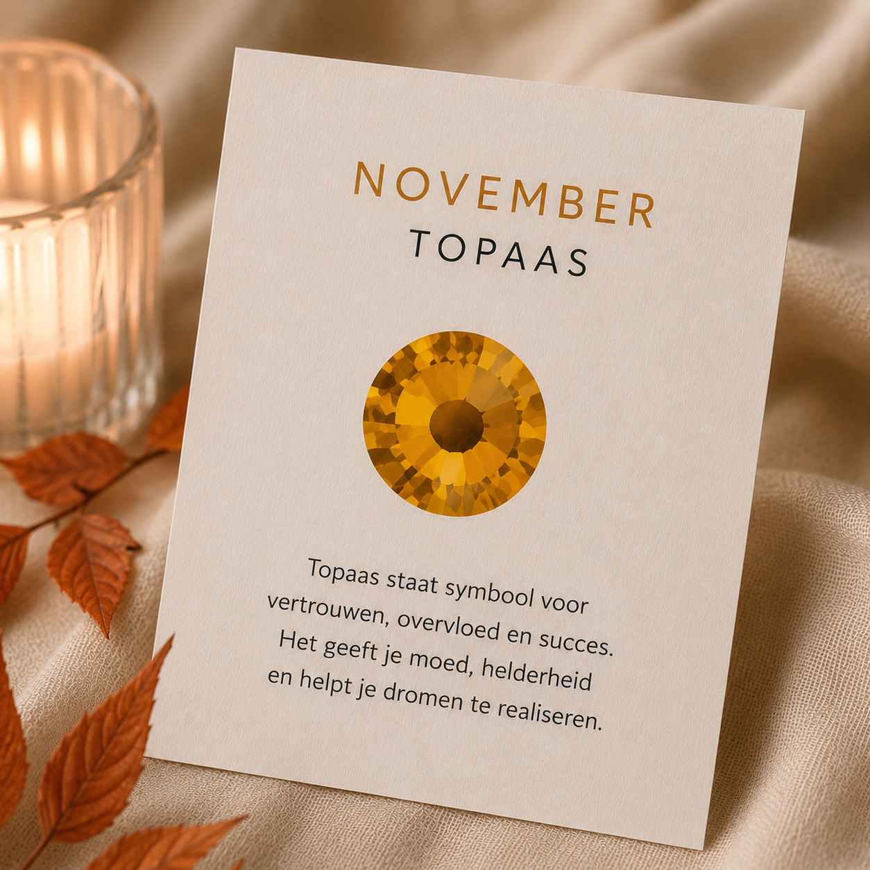 Geboortesteen november
