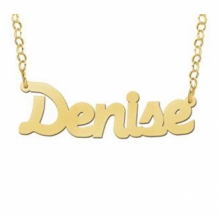 Naamketting goud Names4ever Denise