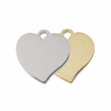 Ketting hanger hart graveren