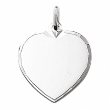 Hanger hart hoogglans met facet