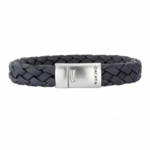 Leren armband Dacaya Bike Trail Bruin