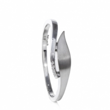Armband slaaf met 5 steentjes 20mm met askamer zilver