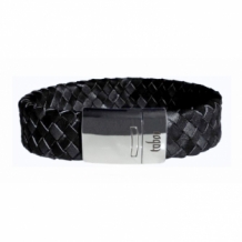 Leren armband Taboo Jack Black