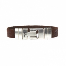 Leren armband Taboo Kevin Bruin