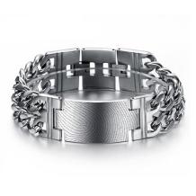 RVS armband met vingerafdruk