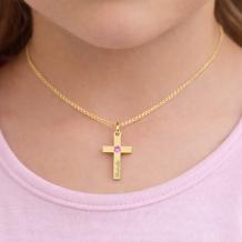 Gouden communie hanger hart met naam en datum – persoonlijk communie cadeau draaffoto