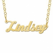 Gouden naamketting