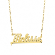 Gouden naamketting Melissa Names4ever