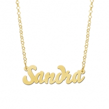 Gouden naamketting Sandra Names4ever