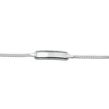 Sierlijk zilver baby armbandje met naam