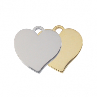 Ketting hanger hart graveren