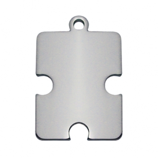 Hanger puzzel zilver