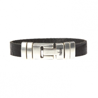 Leren armband Taboo Kevin Zwart