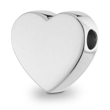 Ashanger hartvormig zilver