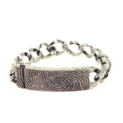 Armband met vingerafdruk