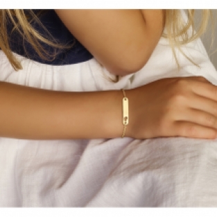 Gouden kinderarmbandje bestellen