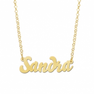 Gouden naamketting Sandra Names4ever