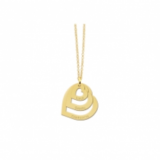 Ketting hanger drie losse harten