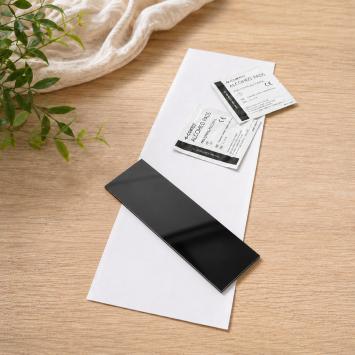 Inktafdrukset klein voor vingerafdrukken