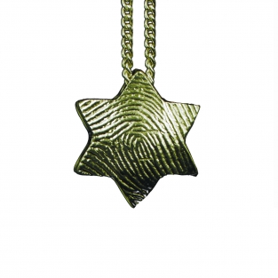 ketting met vingerafdruk