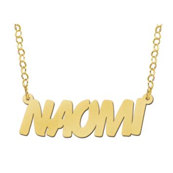 Gouden naamketting