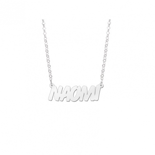 naamketting zilver Naomi