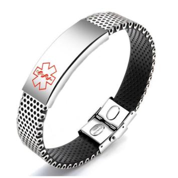 Stoere SOS plaatarmband