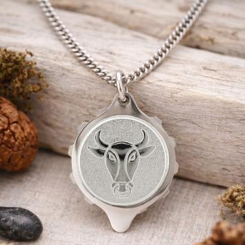 Talisman SOS hanger met Sterrenbeeld Stier