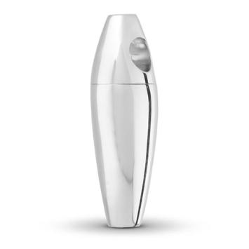 Zilveren ashanger design flesje